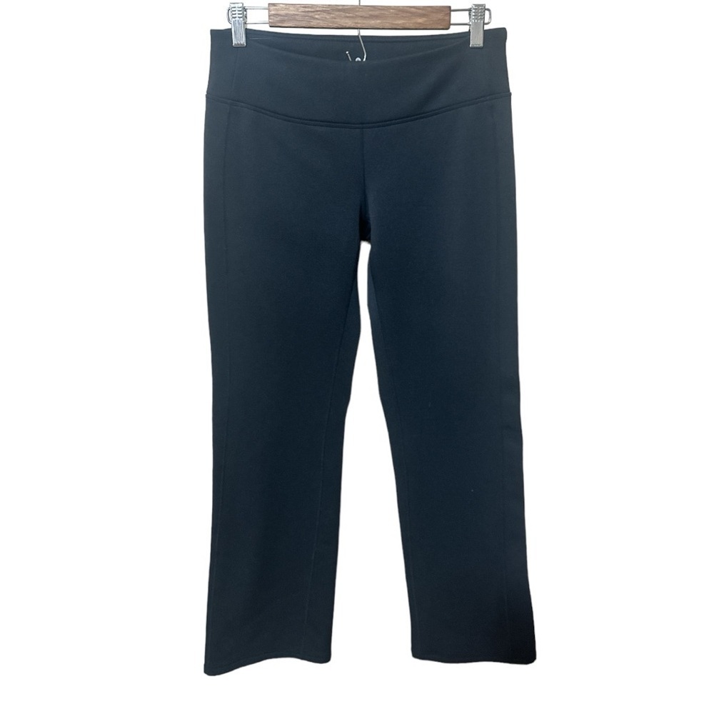 EUC- Athleta Fleece Lined Pants - size S - black